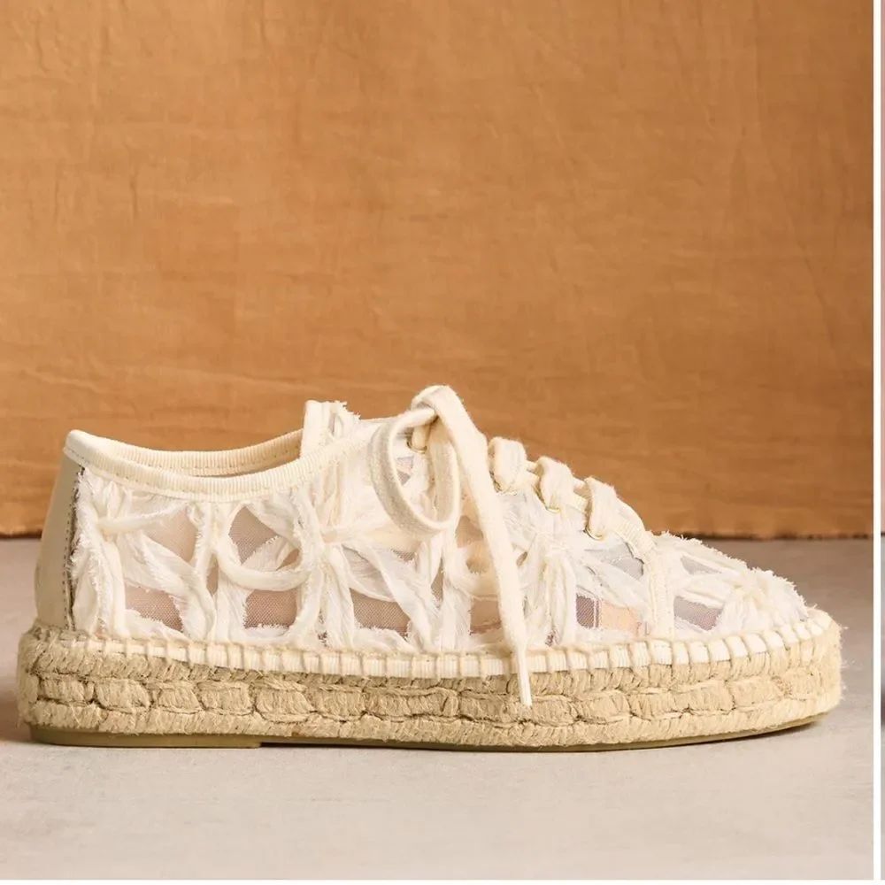 NIB Sundance Lace Petals Sneaker